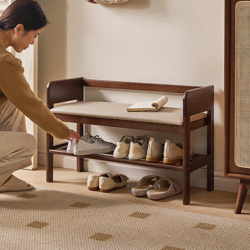 Skandi Shoe Storage Bench - Image 6