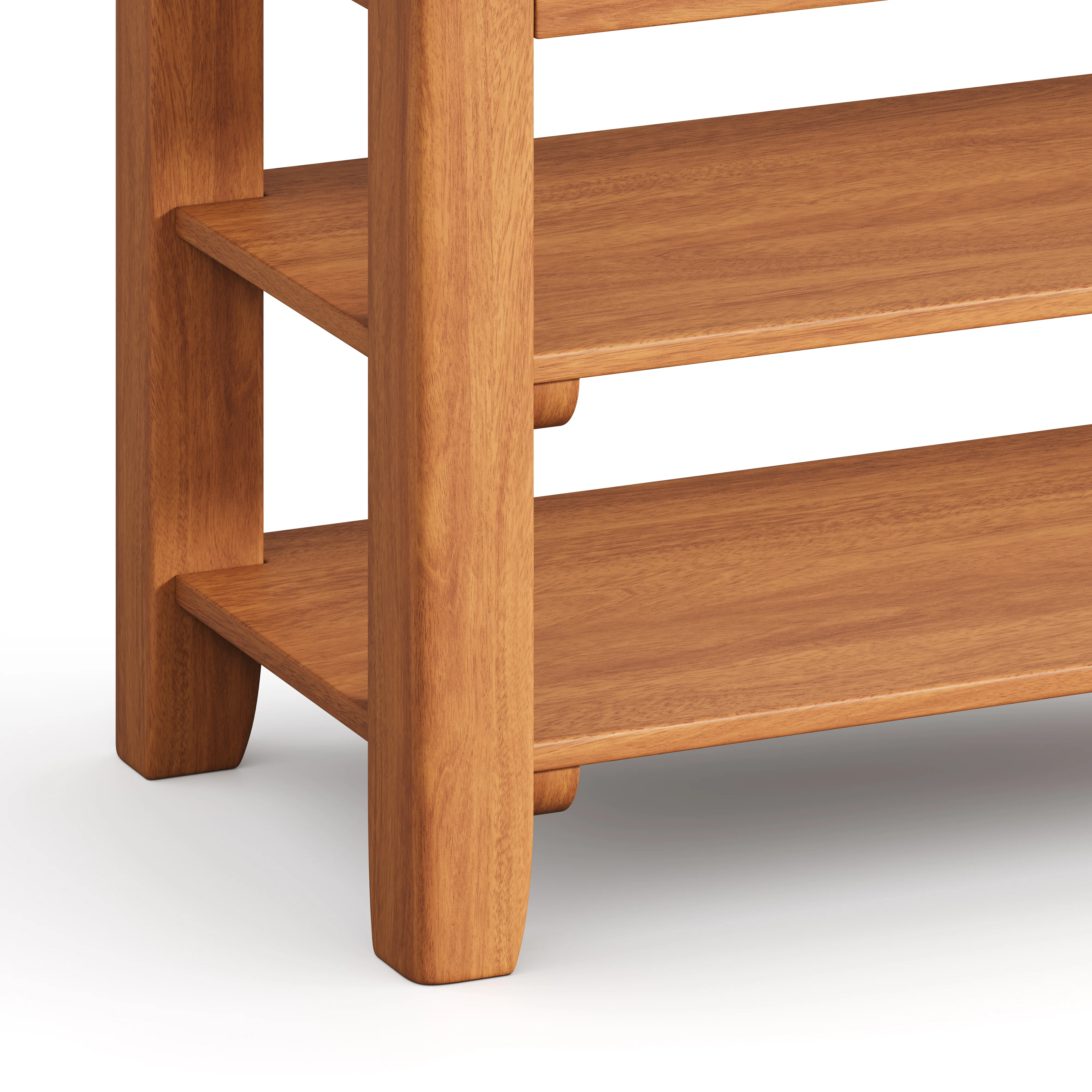 Timber Shoe Rack Bench - Image 3