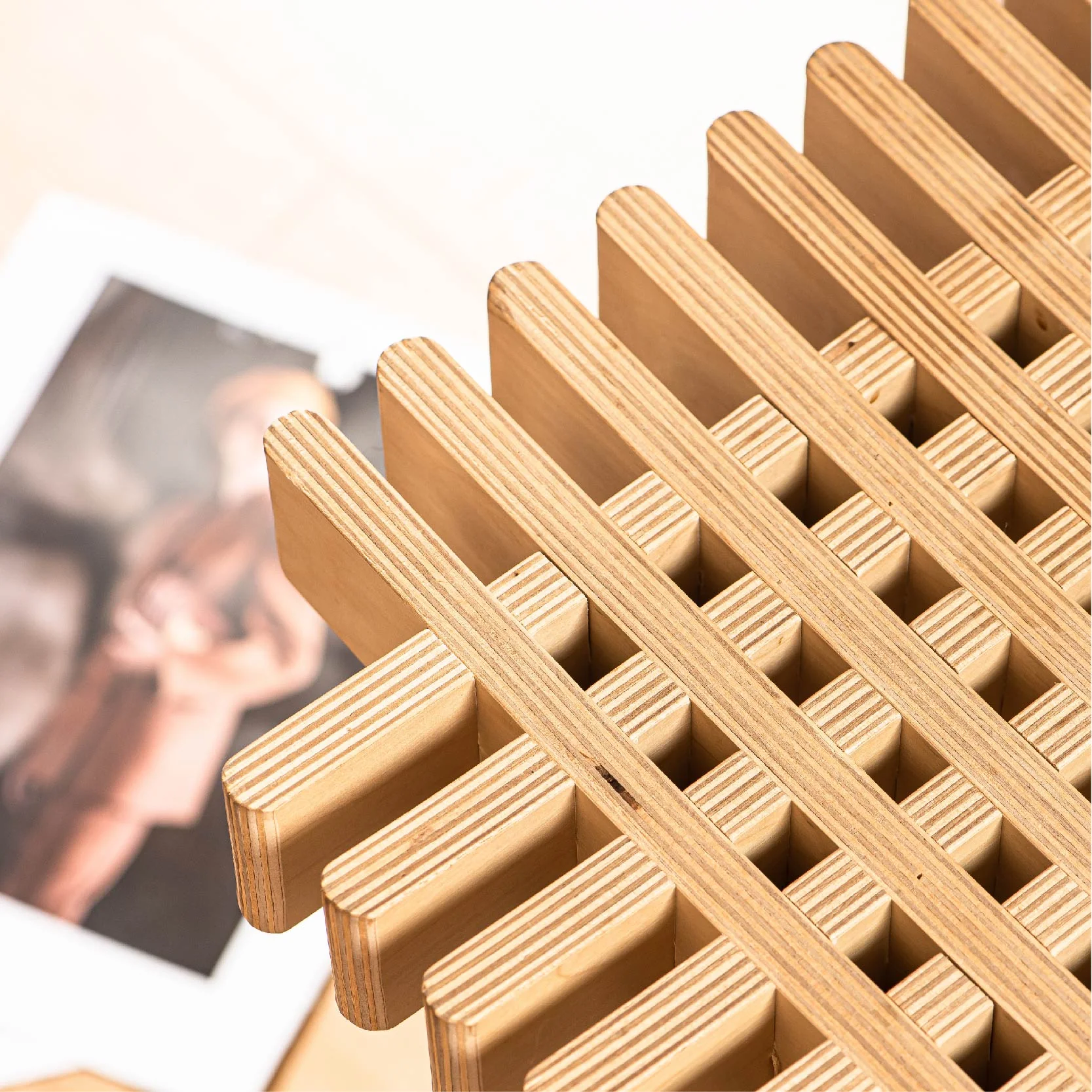 Kalle Waffle Stool - Image 4